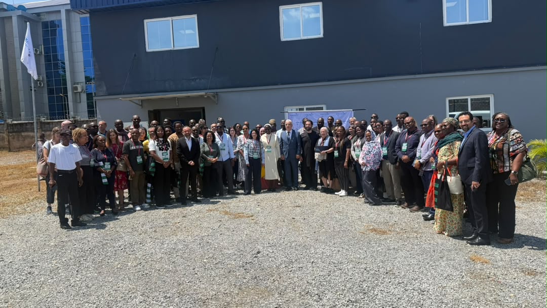 The Harvard delegation outside the NASENI-TROMENT facility, Idu, Abuja